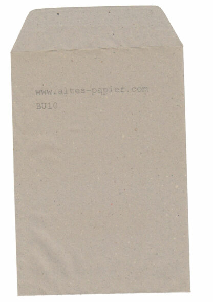 alter grauer Briefumschlag BU10