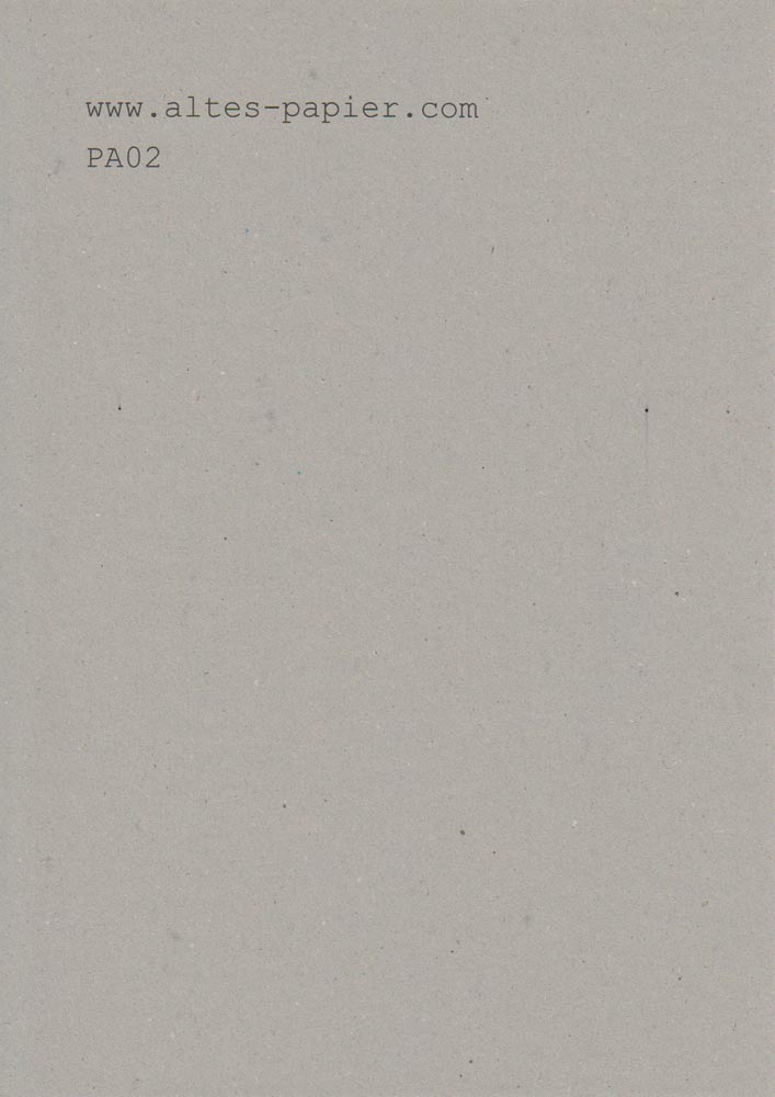 altes graues Universalpapier A4 Blatt PA02b