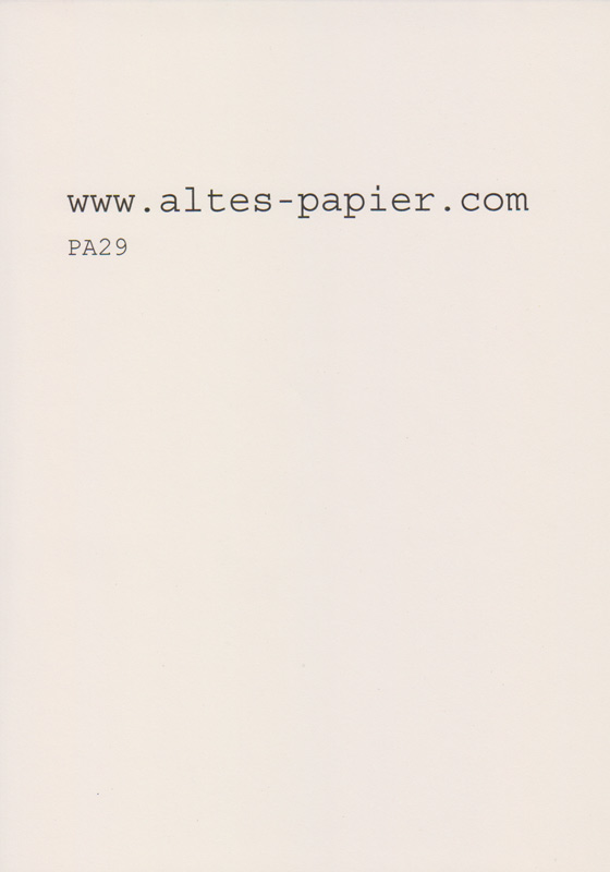 altes leicht vergilbtes Schreibpapier A4 Blatt PA29