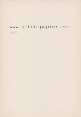 Manila Schreibpapier mit Wasserzeichen A4 Blatt PA30